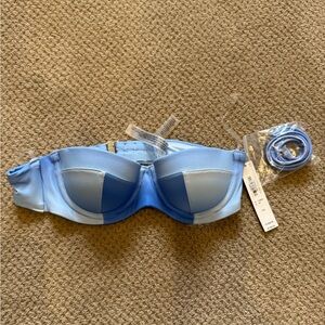 Victoria's Secret Light Blue Bikini Top